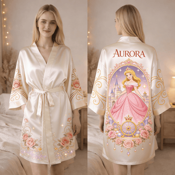 Princess Aurora Women's Satin Robe