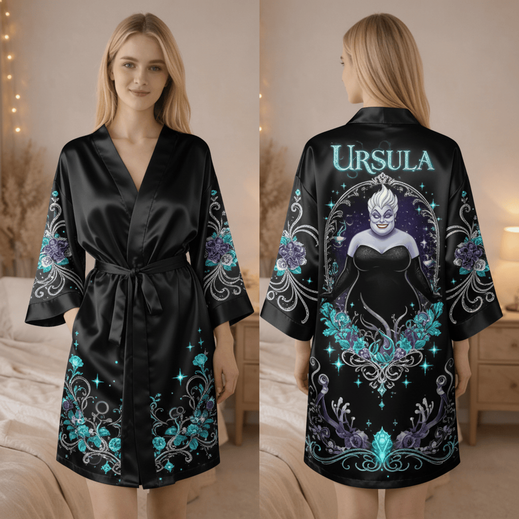 Ursula Women's Satin Robe
