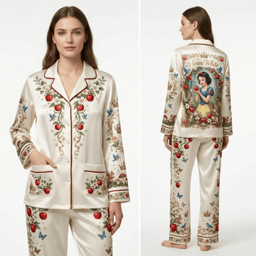 Princess Snow White Long Pajamas Set