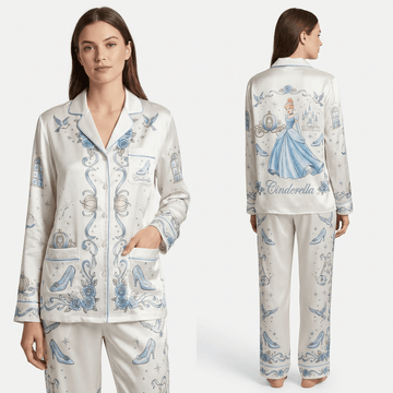 Princess Cinderella Long Pajamas Set