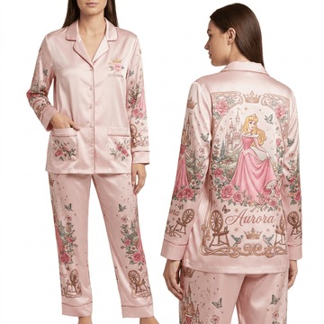 Princess Aurora Long Pajamas Set