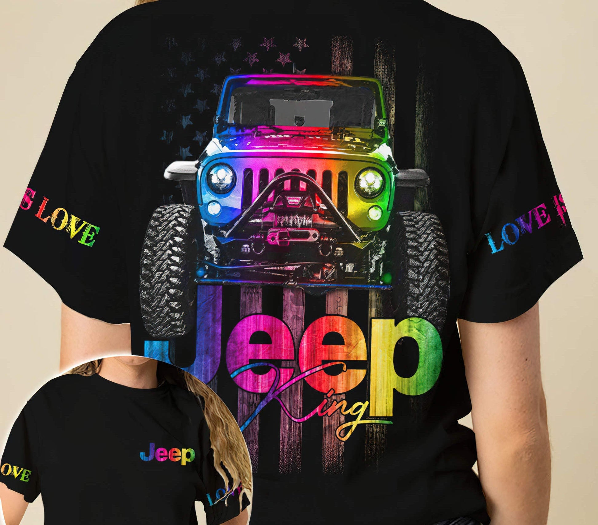 jeep-couple-rainbow-t-shirt