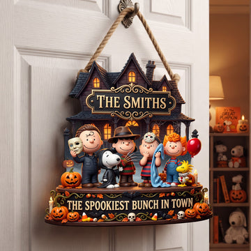 P-nust Halloween Acrylic Sign Personalized Gifts For Family TN2209261828