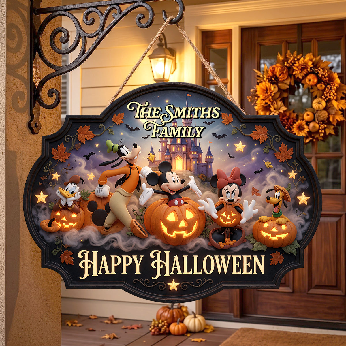 Happy Halloween Acrylic Sign - Personalized Halloween Gifts For Family 03natn060826-Homacus