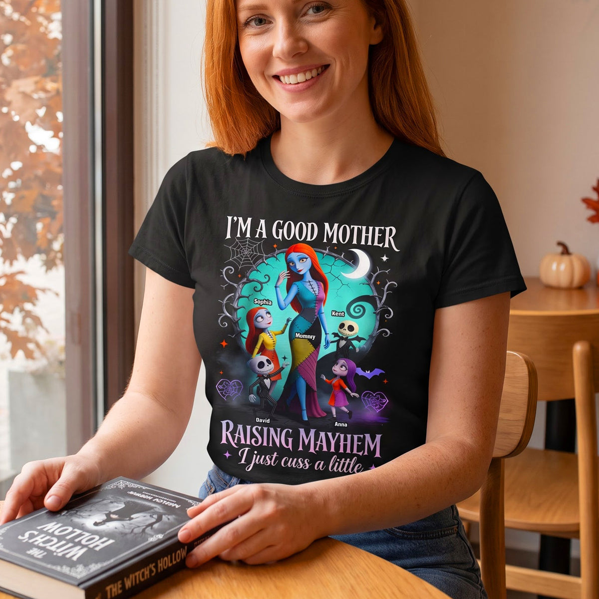 Messy Mayhem Mom 2D Shirt - Personalized Halloween Gifts For Mom 01QHQN130826-Homacus
