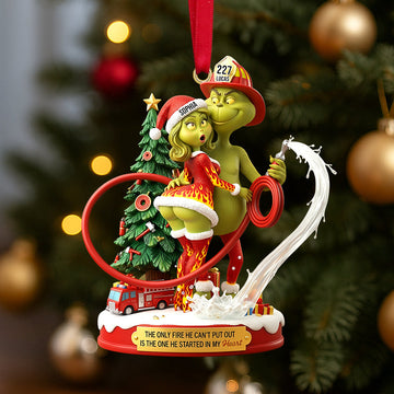 Personalized Gifts For Couple Christmas Ornament TGrin-TN1709262141