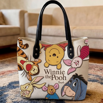 DSNY Honey Bear With Friends - Celebrate 100th Anniversary - Personalized Tote Bag - Gift For Fan Movies
