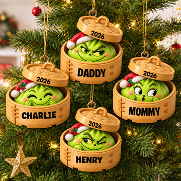 Dumpling Christmas Ornament - Personalized Gifts For Christmas TGrin-TN1709262200