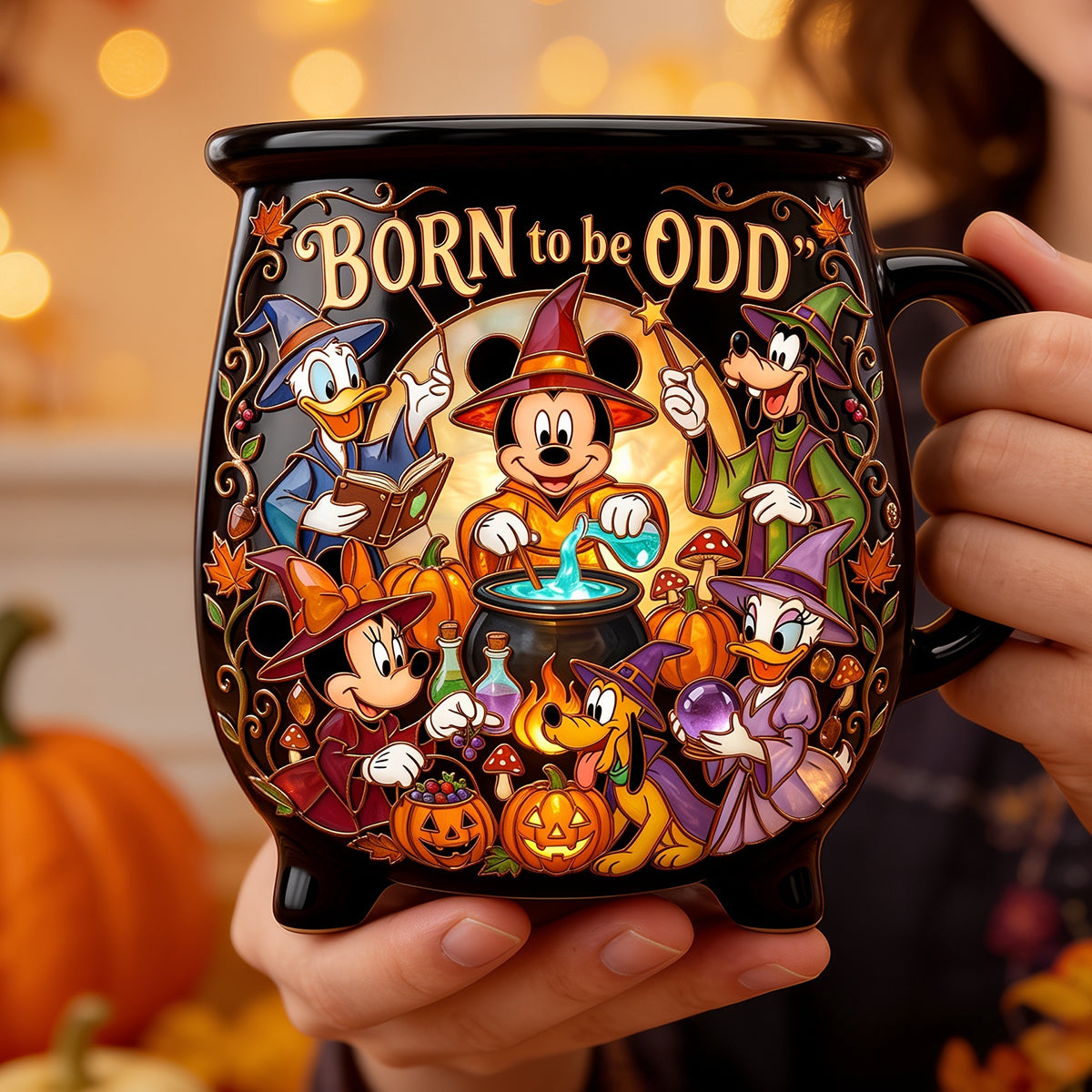 Odd Witches Ceramic Cauldron Mug - Personalized Gifts 02padt180826-Homacus