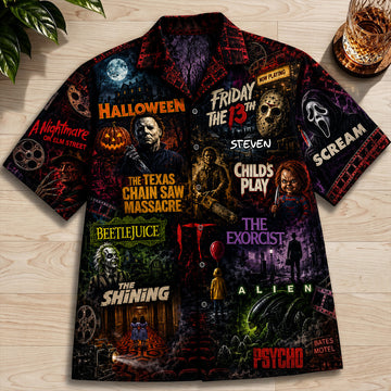 Horror Hawaiian Shirt - Personalized Gifts For Horror Lovers TN0309261558