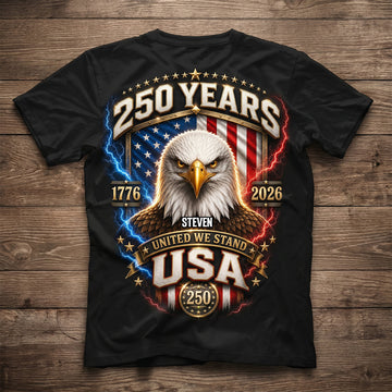 America 250th Anniversary Shirt - Personalized Gifts For Patriots 05todh290526 - image 2