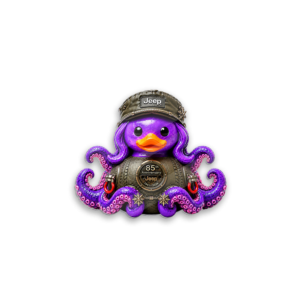 Jeep 85th Anniversary Octopus Duck Acrylic Magnet TN2608271506