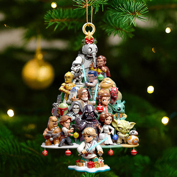 Stwa Cosmic Troop Christmas Tree Ornament, Personalized Gifts TN2409261632