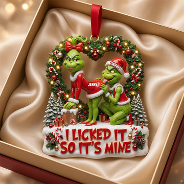 Sassy Couple Ornament - Personalized Christmas Gifts For Couple TGrin-TN1709262211