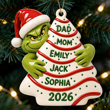 Little Debbie Family Ornament - Personalized Christmas Gifts For Family TGrin-TN1709262222