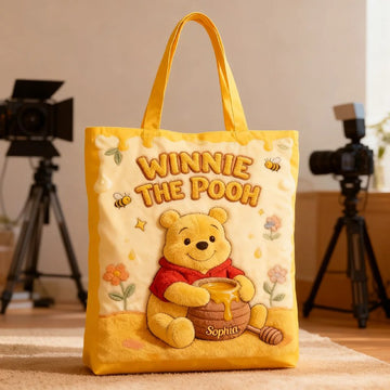 Honey Bear Friends - Personalized Quilted Tote Bag - NSK10038 - image 2