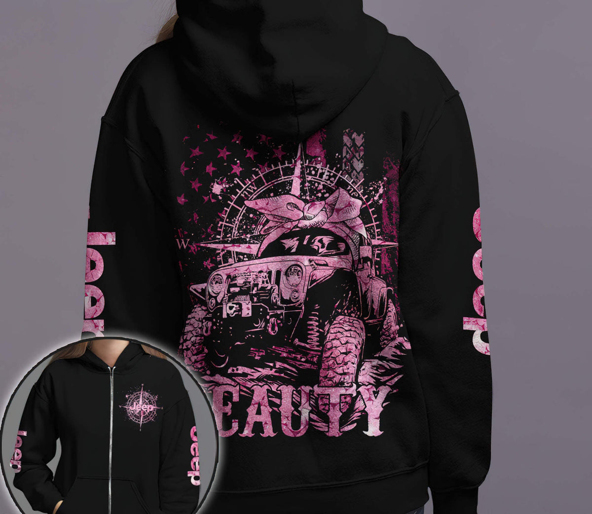 beast-beauty-jeep-compass-couple-hoodie