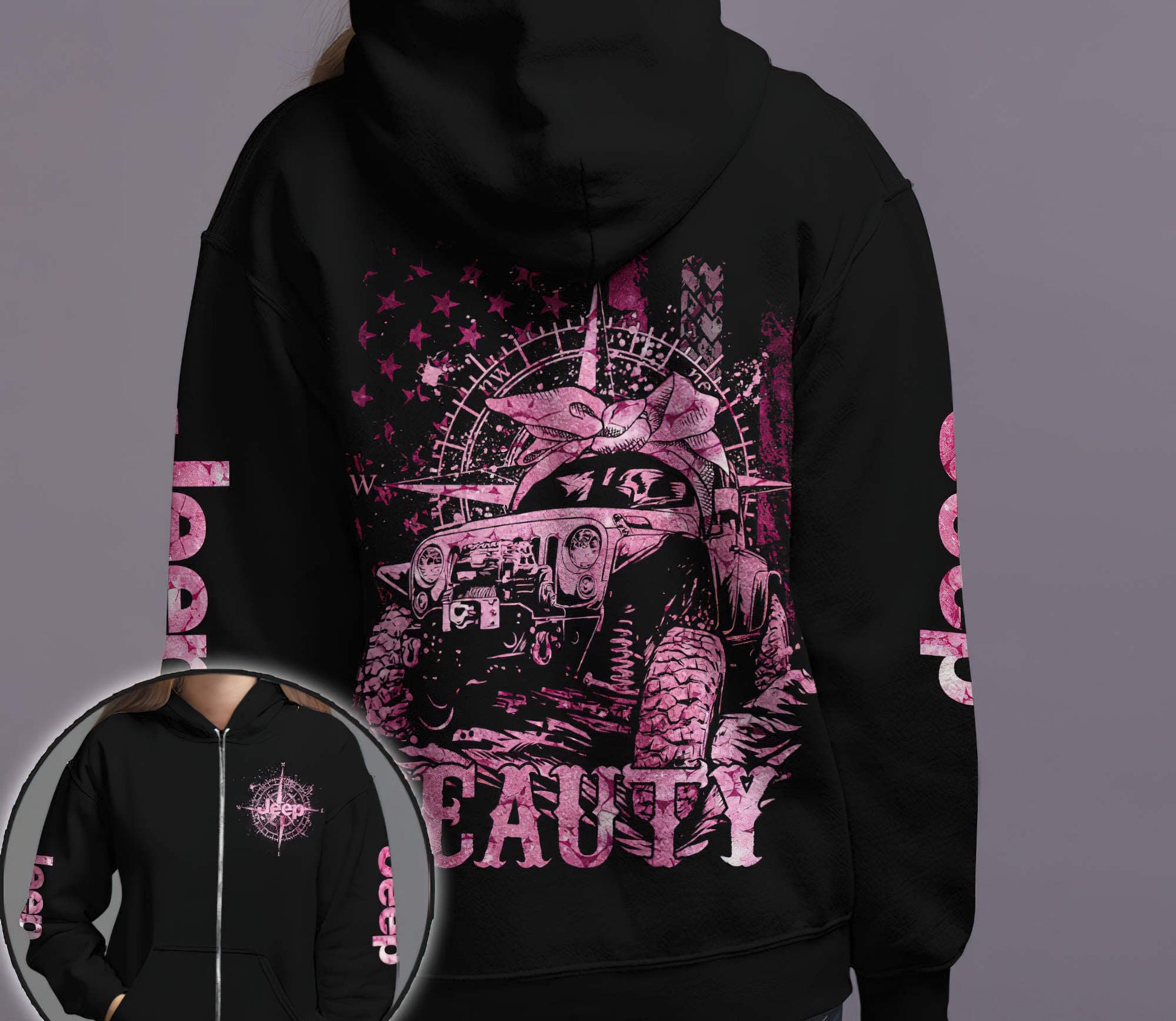 beast-beauty-jeep-compass-couple-hoodie
