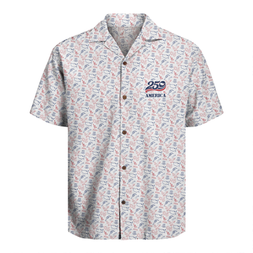 America 250 Years Of Freedom Hawaiian Shirt