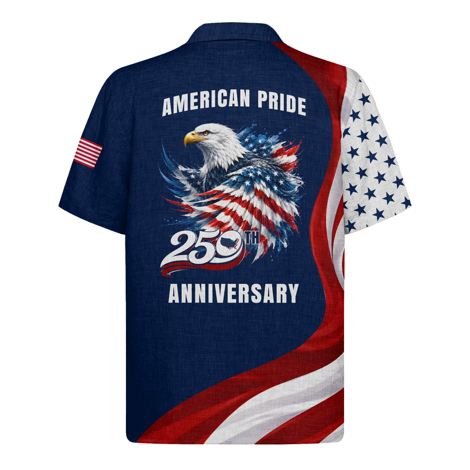 America 250 Years Of Freedom Hawaiian Shirt - image 2