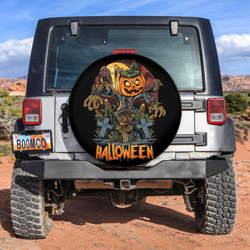 jeep-tire-covers-halloween-pumpkin-beast-spare-tire-cover-no23