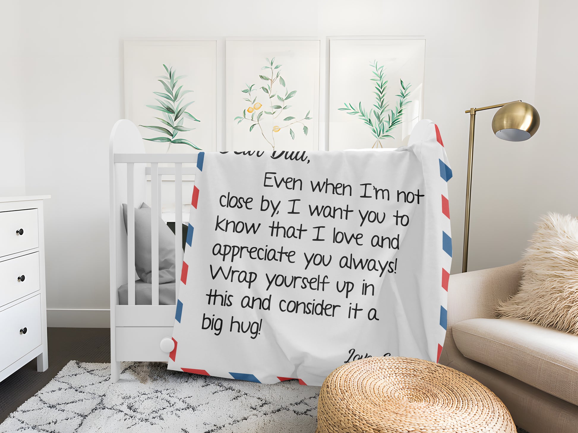 litzzy Personalized Dad Blanket, Letter to Dad  Your Own Finish, Dad Gifts From Daughter, Fathers Day Blanket, Birthday Gifts For Dad, Dad Blanket, Gift For Dad, Gift For Mother Fleece Blanket   