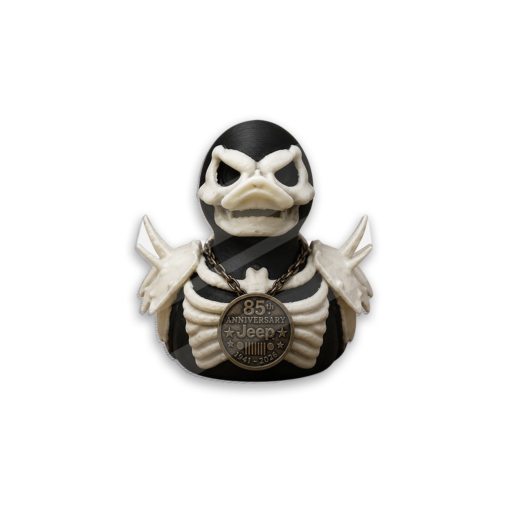 Jeep 85th Anniversary Halloween Witch Duck Acrylic Magnet TN2608271435
