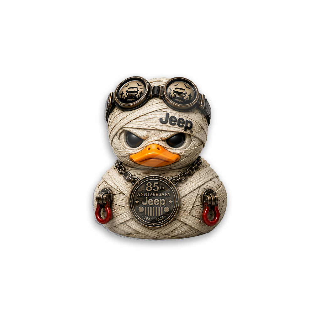 Jeep 85th Anniversary Halloween Witch Duck Acrylic Magnet TN2608271435