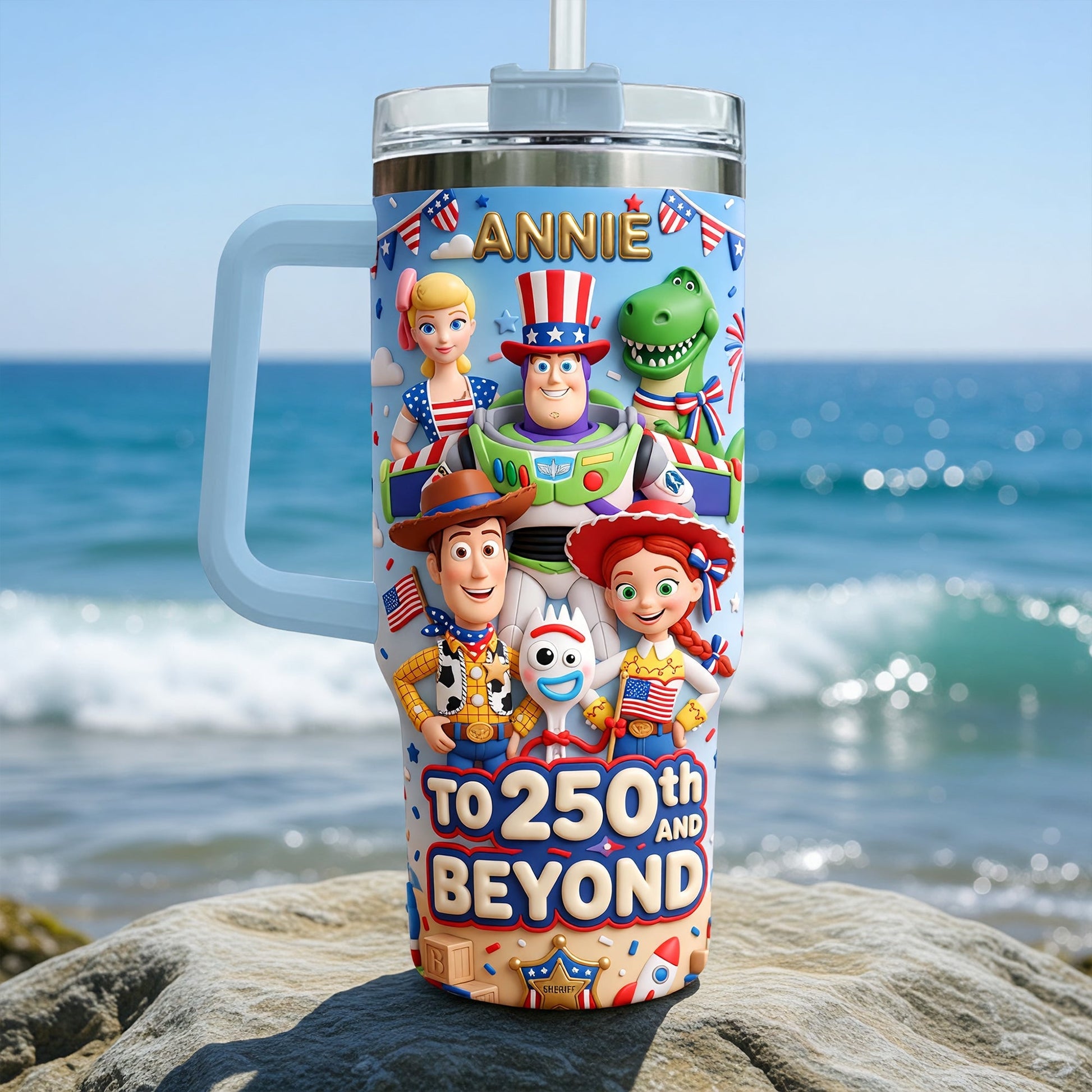 USA 250th Anniversary Tumbler With Handle - Personalized Gifts For Patriots 04tyqn190626 - image 2