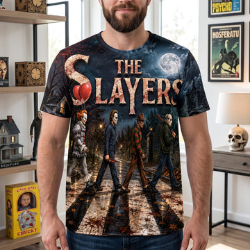 The Slayers 3D Shirt - Personalized Gifts For Horror Lovers TN0309261547