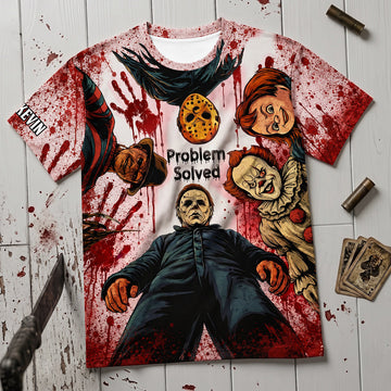 Fun Rest In Peace Halloween 3D Shirt - Personalized Gifts Horror TN0309261601