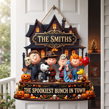 P-nust Halloween Acrylic Sign Personalized Gifts For Family TN2209261828