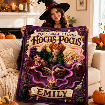 Witch Lover Blanket - Personalized Gifts For Halloween Blanket -Witch Sisters-DN0909261558