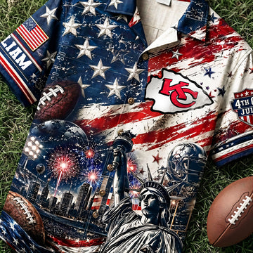 Proud American Hawaiian Shirt - Personalized Gifts For Sport Lovers 04pata090626-Homacus