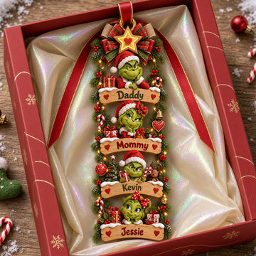 Merry Family Moments Christmas Ornament - Personalized Gifts For Family TGrin-TN1709262159