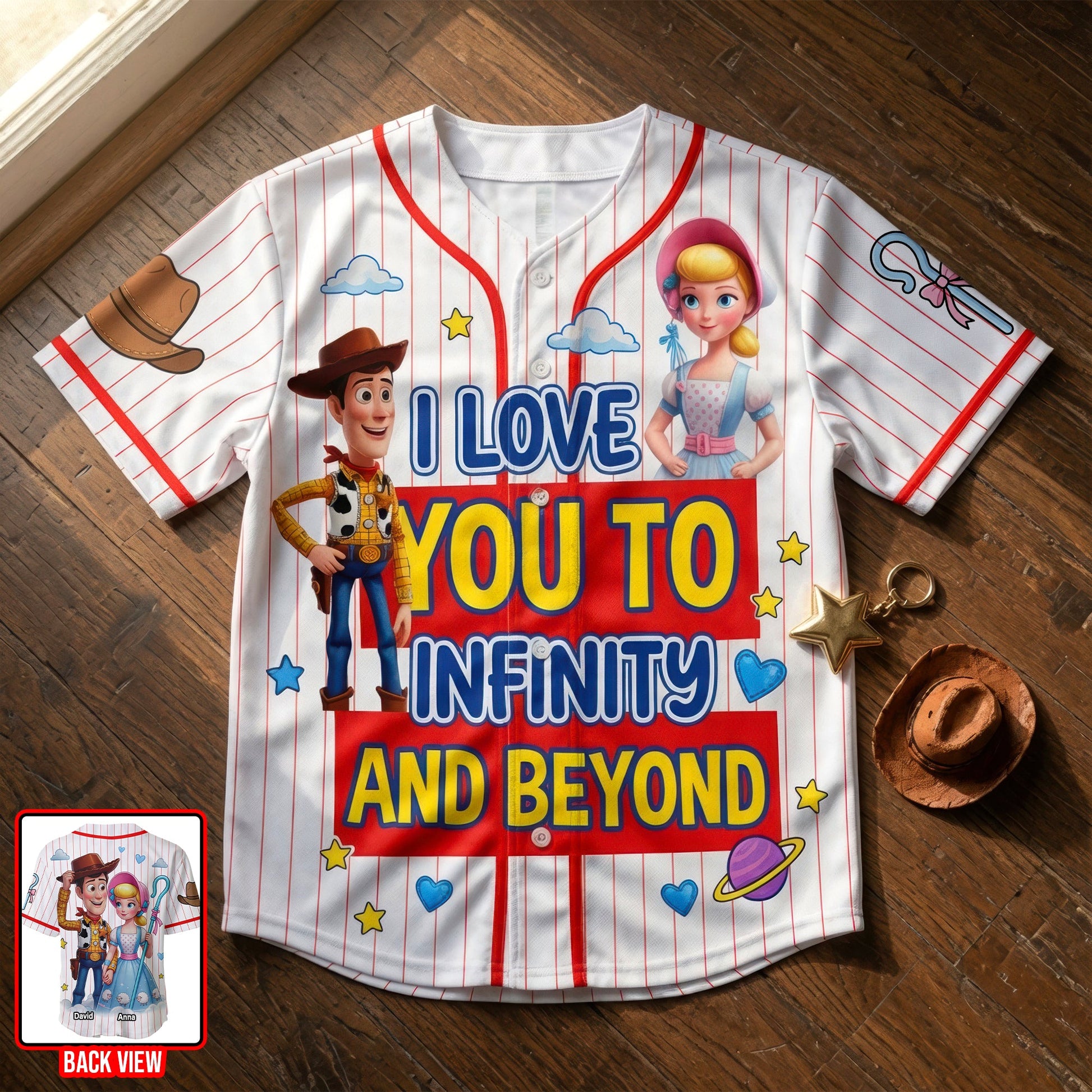 Couple Forever Baseball Jersey - Personalized Gifts For Couple 02NAQN190626-Homacus