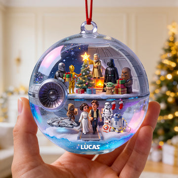 Christmas Far Away Acrylic Ornament, Personalized Gifts 03qhdt270826-Homacus