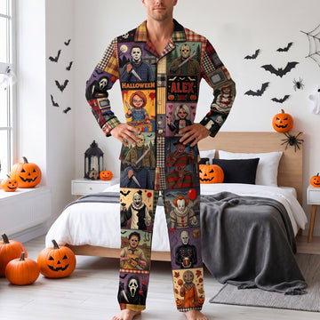 Scary Villain Pajama Set - Personalized Gifts For Halloween TN0309261559