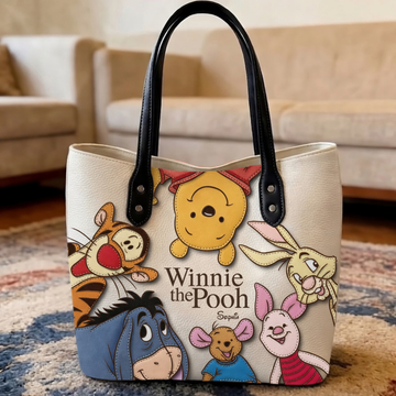 DSNY Honey Bear With Friends - Celebrate 100th Anniversary - Personalized Tote Bag - Gift For Fan Movies