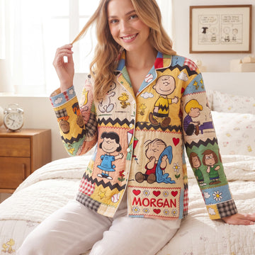 P-nust Lovely Characters Pajama Set - Personalized Gifts TN2209261812