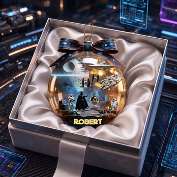 Stwa Space Scene Ornament - Personalized Christmas Gifts For Space Lovers TN2409261638