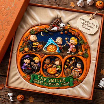 P-nust Halloween Acrylic Sign – Personalized Gifts For Family TN2209261829