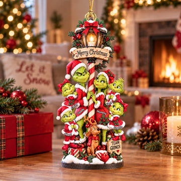 Family Christmas Lantern Ornament - Personalized Gifts For Family Christmas Ornament Tgrin-TN1709262210