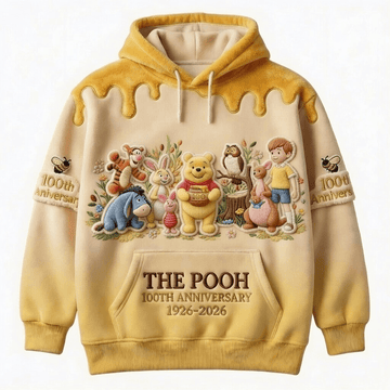 DSNY Honey Bear Celebrate Our 100th Anniversary - Personalized All Over Shirt - Gift For Movie Fans DC 2