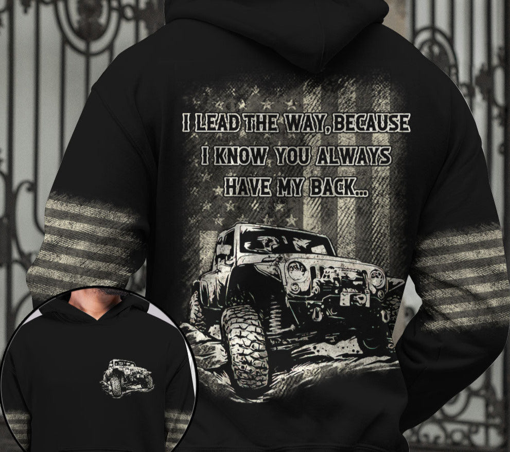 I Lead The Way Jeep Couple All Over Print - image 3