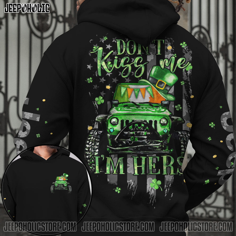 Don't Kiss Me Couple Jeep All Over Print - image 3