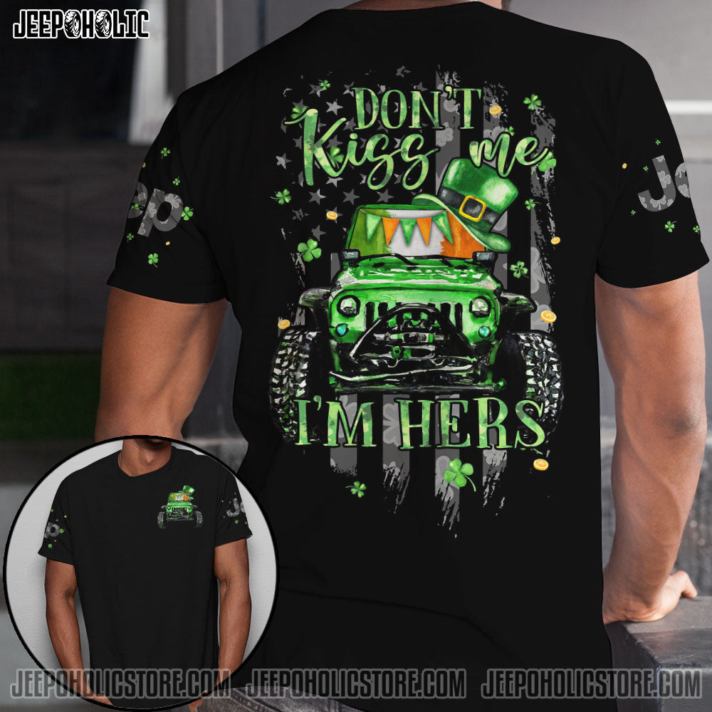 Don't Kiss Me Couple Jeep All Over Print - image 6