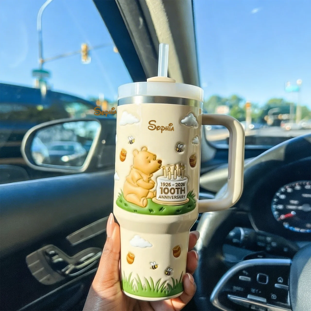 DSNY Honey Bear Celebrate 100th Anniversary - Personalized Tumbler - Gift For Movie Fans HH01