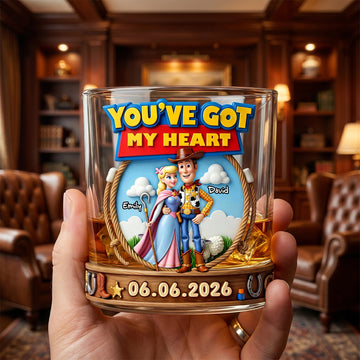 Love Couple Drinking Glass - Personalized Gifts For Couples 06todh180626-Homacus