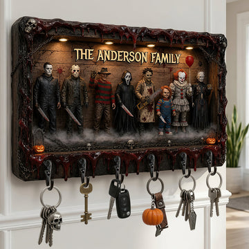 Spooky Key Hanger For Horror Lovers - Personalized Gifts For Family TN0409260922